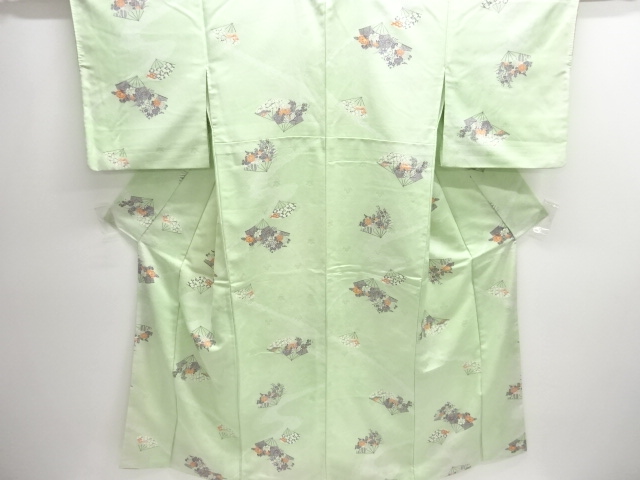 JAPANESE KIMONO / FOLDING FAN & FLOWER 
